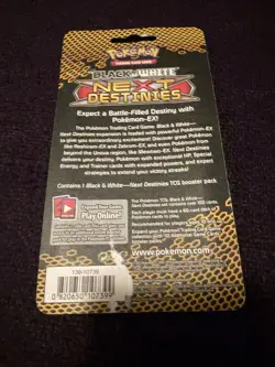 Pokemon Black & White Next Destinies Blister Packs (Reshiram & Mewtwo) Very Good - Image 5