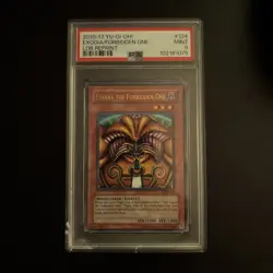 2010-17 Yu-Gi-Oh! Exodia the Forbidden One LOB Reprint PSA 9 Mint - Image 1