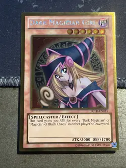 Dark Magician Girl PGLD-EN033 Premium Gold Unlimited|Unlimited Edition - Image 1
