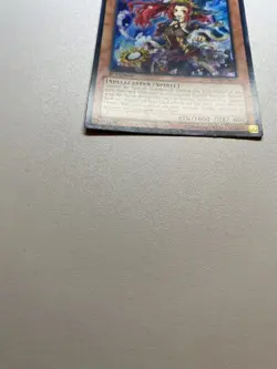 Yugioh Gishki Emilia Super Rare 1st Edition HA06-EN041 MP - Image 3