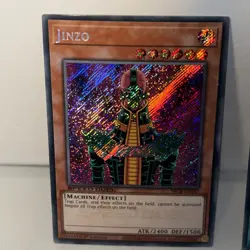 Jinzo SBCB-EN147 & Valhalla, Hall of the Fallen EN141 SECRET Rare 1st Ed Yugioh - Image 2