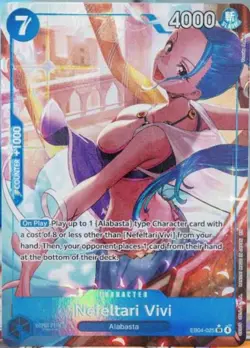 One Piece EB04-025 Nefeltari Vivi Alt Art OP14 The Azure Sea’s Seven NM In Hand! - Image 3