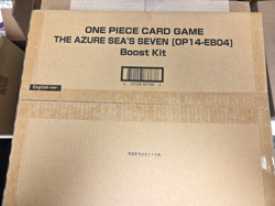 ONE PIECE TCG THE AZURE SEA'S SEVEN OP-14 BOOST KIT PROMOTIONAL PROMO NEW SEALED - Image 2