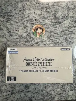 One Piece TCG EB-02 English Anime 25th Collection Booster Box, New Sealed EB02 - Image 4