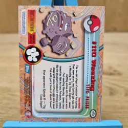 Weezing #110 Topps Series 2 Blue Back Card Non Holo - Image 2