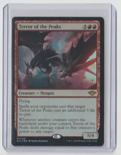 MTG Dungeons & Dragons Baldurs Gate Terror of the Peaks mythic foil card / NM - Image 1