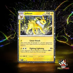 Pokemon Card - Jolteon Scarlet & Violet Promo 169 Black Star Promo - Image 1