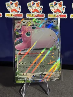 Wigglytuff ex 040/165 Scarlet & Violet 151 Double Rare Holo Pokemon TCG Card NM - Image 1