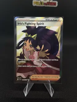 Pokemon Cards Iris’s Fighting Spirit 180/159 Full Art Journey Together - (NM) - Image 1