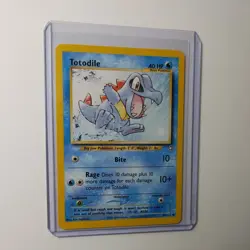 Totodile 80/111 Neo Genesis Common Pokemon Trading Card Near Mint - Image 1