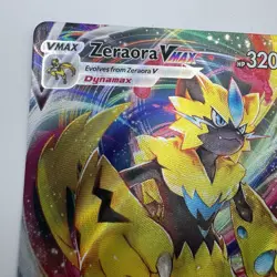 Pokemon TCG Zeraora VMAX 054/159 SWSH Crown Zenith Card Full Art Near Mint - Image 5