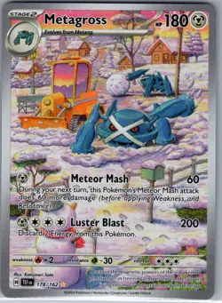 Metagross - 178/162 SV05: Temporal Forces - Pokemon Card - NM - Image 1