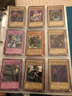 Rare 1996 Yugioh Card Lot 292 Total Unsorted/Binder Collection And Game Board - Image 4