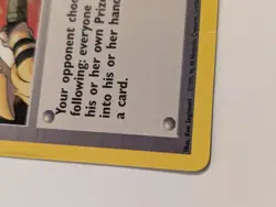 Lt. Surge’s Treaty 112/132 - Vtg Pokemon Trainer Card - Nintendo 1999-2000 WOTC - Image 5