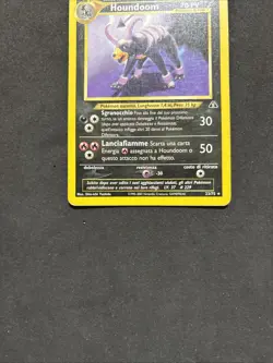 Pokemon Card Houndoom 23/75-Neo Discovery-Ita-No Holo-Exc! - Image 3