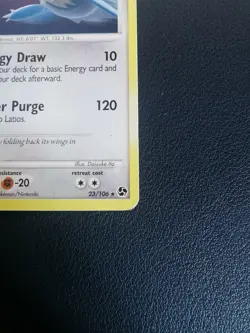 Pokemon Card Latios 23/106 D&P Great Encounters Non-Holo Rare - Image 5