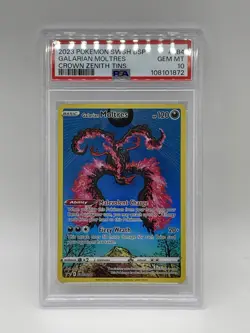 Galarian Moltres SWSH284 PSA 10 SWSH Sword & Shield Promo Cards Holo Pokemon 284 - Image 3