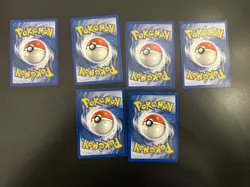 Neo Destiny / Discovery Unown TCG Pokemon Card Lot LP - 6 Cards - Image 2