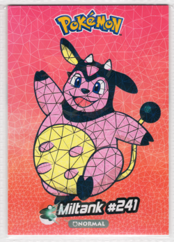 POKEMON - CRYSTAL CARD COLLECTION * MILTANK #241 - CRACKED ICE HOLO - Image 1