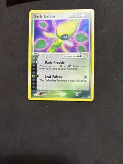 Pokemon Card Dark Celebi 4/101-Ex Leggende Nascoste -swirl-eng-mint! - Image 3