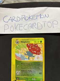 Pokemon Card Vileplume 43/147-eng-Holo Reverse-Exc! - Image 2