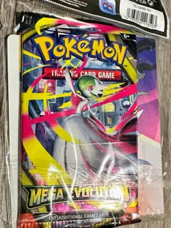 Pokemon Cards - Mega Evolution - MINI ALBUM PORTFOLIO w/ Booster Pack - Sealed - Image 3