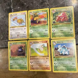 Pokemon TCG Jungle 1st Edition Lot Of 6 Cards - Image 1