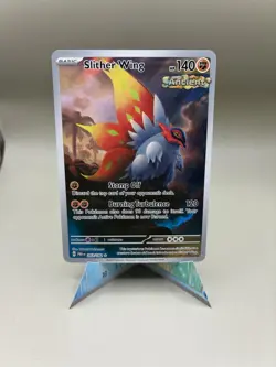 Pokemon TCG Slither Wing Illustration Rare Holo Card 203/182 Sv04: Paradox Rift - Image 1