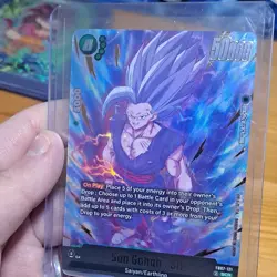 Bandai Dragon Ball Super Card Game Son Gohan SH FB07-121 Foil SCR Battle - Image 2