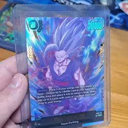 Bandai Dragon Ball Super Card Game Son Gohan SH FB07-121 Foil SCR Battle - Image 3