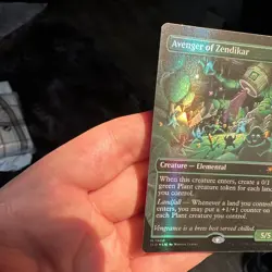 Avenger of Zendikar - 1900 - NM - Secret Lair Drop (SLD) (Rainbow Foil) In Hand - Image 3