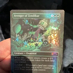 Avenger of Zendikar - 1900 - NM - Secret Lair Drop (SLD) (Rainbow Foil) In Hand - Image 4