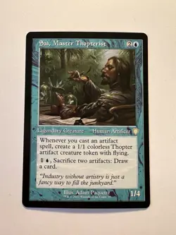 Sai, Master Thopterist - RETRO FRAME - MTG The Brothers' War: Commander - NM - Image 1