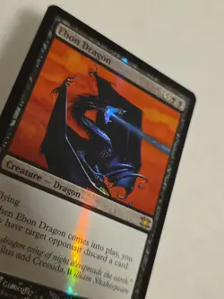 Ebon Dragon From the Vault: Dragons Foil NM - Image 2