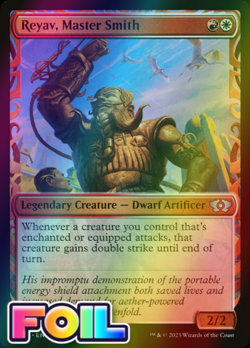 x1 Reyav, Master Smith MUL MTG 57 FOIL UNCOMMON M/NM 1x - Image 1