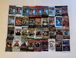 Lot of 36 Vintage Magic The Gathering MTG Sealed Packs - Unopened Boosters Packs - Image 1