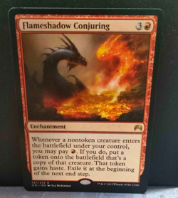 Flameshadow Conjuring - Magic Origins - NM - Rare Enchantment - MTG - Image 1