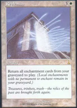 1x Replenish Moderate Play MTG Magic - Kid Icarus - - Image 1