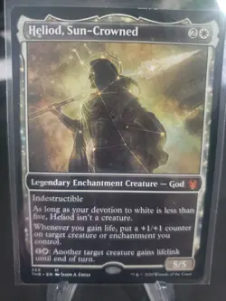 Heliod, Sun-Crowned - Showcase Theros Beyond Death NM MTG - Image 1