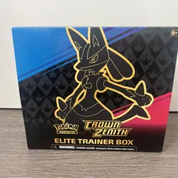 Pokemon TCG Crown Zenith ETB | EMPTY NO PACKS NO PROMO - Image 1