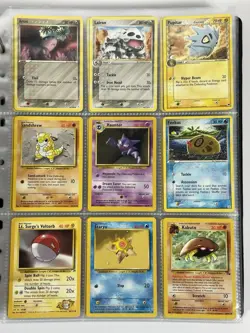 Pokemon Card Collection VTG Binder Holo Rare 1st WoTC Rhyperior Lapras Eevee - Image 3