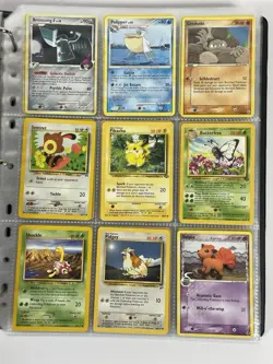 Pokemon Card Collection VTG Binder Holo Rare 1st WoTC Rhyperior Lapras Eevee - Image 5