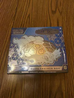 Pokemon TCG Stellar Crown ETB Elite Trainer Box New Sealed - Image 1