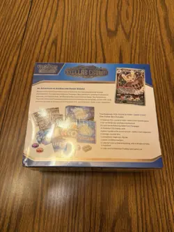 Pokemon TCG Stellar Crown ETB Elite Trainer Box New Sealed - Image 2