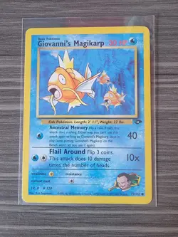 Giovanni’s Magikarp - Gym Challenge - 73/132 - Common - Pokemon Card - NM - Image 1