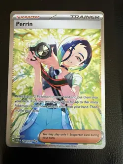 Perrin 220/167 Twilight Masquerade Special Illustration Rare Pokemon TCG NM - Image 1