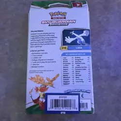 Pokemon Sky Guardian Theme Deck Fates Collide Lugia - Sealed - Image 3