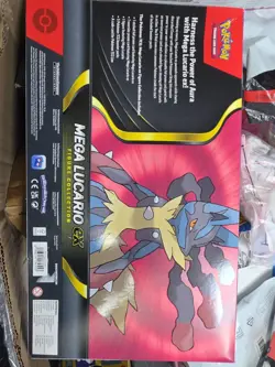 Pokemon TCG: Mega Lucario ex Figure Collection - New and In Hand Pokemon - Image 4