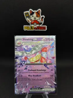 Pokemon TCG SV02: Paldea Evolved #086/193 Slowking ex NM - Image 1