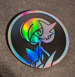 Pokemon TCG Gardevoir Shiny Silver Holo MEGA EVOLUTION Mini Coin - Image 1